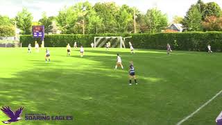 Elmira College Womens Soccer Highlights vs Medaille [upl. by Yramliw]