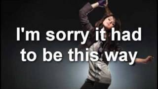 Selena Gomez amp The Scene  I Wont Apologize  Full Studio Version  Lyrics On Screen  Download [upl. by Noremac]