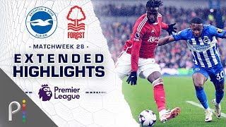 Brighton v Nottingham Forest  PREMIER LEAGUE HIGHLIGHTS  3102024  NBC Sports [upl. by Nryhtak549]