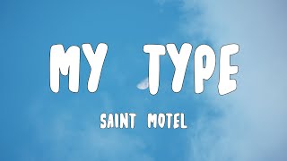 My Type  Saint Motel Lyrics  Pop Song [upl. by Yztim]