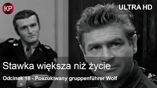 Stawka Większa Niż Życie 1968  4K  Odcinek 18  Kultowy Polski Serial  Hans Kloss  Za Darmo [upl. by Daiz85]