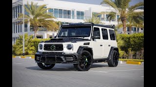 Rent GClass P820 Mansory in Dubai  Ultimate Luxury amp Power with GMZ Car Rental [upl. by Wilen]