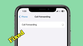 iOS 18 iPhone Call Forwarding Spinning Wheel Fixed [upl. by Calandra346]