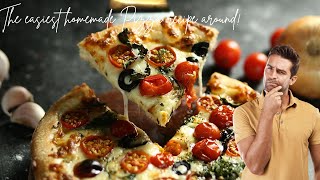 The Easiest Homemade Pizza Recipe Around [upl. by Erdne623]