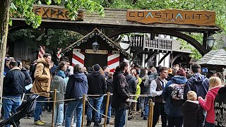 Eröffnung Alpenexpress Enzian Europapark europapark achterbahn neuheit rust 2024 new fyp [upl. by Rinna]