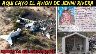 Asi Luce El Lugar Donde CAYO EL AVION DE JENNI RIVERA🙏 jennirivera documental accidente [upl. by Ahcarb]