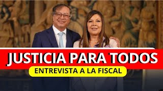 ENTREVISTA A LA NUEVA FISCAL LUZ ADRIANA CAMARGO HABLA DEL CASO URIBE Y DE MANCERA [upl. by Donelson]