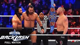 WWE  Brock Lesnar VS Roman Reigns Championship 02162024 Match Smackdown [upl. by Zweig810]