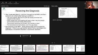 The Multiple System Atrophy Journey or Who Lives in Your Village  2021 MSA Coalition Conference [upl. by Neimad]