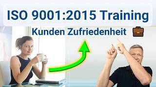 ISO 90012015 Training ✅ Erfolgreiches Qualitätsmanagement ISO 9001 Webinar zur Kundenzufriedenheit [upl. by Hey]