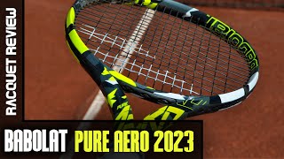 Babolat Pure Aero 2023 Racquet Review [upl. by Fanchie94]