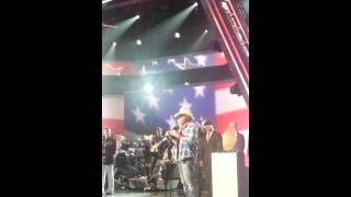 Toby Keith accepting USO award [upl. by Priscilla]