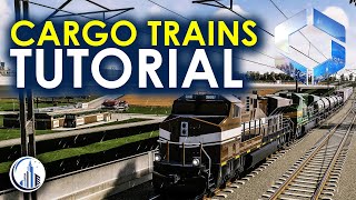 The Ultimate Guide to Setting Up Cargo Trains in Cities Skylines 2 [upl. by Aceber124]