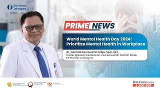 World Mental Health Day 2024  Prime News  RS Premier Jatinegar [upl. by Rehteh]