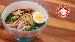 COMO HACER SOPA RAMEN  SOPA CASERA  EL GUZII [upl. by Thoer]