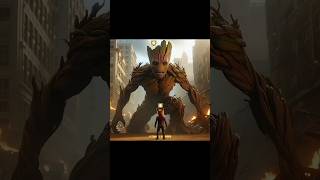 Groot Saves His Friends The Battle Against the Joint Foxgroot marvel spiderman avengers [upl. by Calvo]