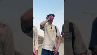 Holi ki sabse badi war💦🔫 holi war funny [upl. by Valerle]