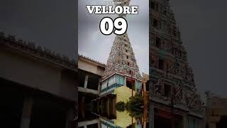 💥Tamilnadu vellore top10 tourist places tntourism vellore top velloredistrict [upl. by Noelani]