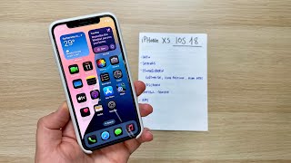 Prova iOS 18 Beta su iPhone XS  Novità e Prestazioni [upl. by Laforge]