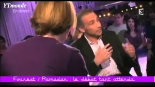 Tariq Ramadan clash Caroline Fourest Débat face à face [upl. by Tammie]