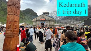 Kedarnath ji Trip 2024 Day 1 job vs YouTubeer Day 7 [upl. by Blanc]