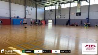 Echuca Junior Tournament 2024  U18 Boys 1 WARRIORS VS MYRTLEFORD [upl. by Ielirol]