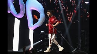 J Cole Live KOD Tour 2018 Miami [upl. by Ahsinaw]