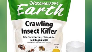 Bug Killer  HARRIS Diatomaceous Earth Review [upl. by Franni168]