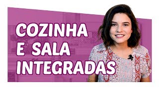 4 DICAS RÁPIDAS PRA COZINHA E SALA DE ESTAR INTEGRADAS  DicaDaPâ [upl. by Chucho]