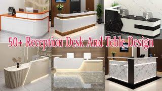 Letest Reception Desk And Teble Design Ideas  Top 50 New Office Teble Design Ideas 2024 [upl. by Obe]