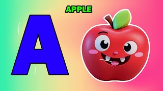 ABC Song  A For Apple  Nursery Rhymes And Kids Songs  Phonics Song [upl. by Venus]