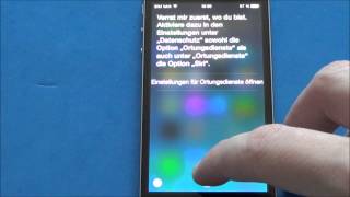 iPhone 5S  Siri lustige Antworten [upl. by Neibaf]