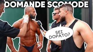 DOMANDE SCOMODE ai BODYBUILDER Prima di Salire sul PALCO MrForense [upl. by Liuqa446]