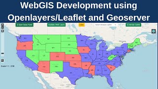 WebGIS Development from scratch using OpenlayersLeaflet amp Geoserver with feature query capability [upl. by Suiravaj]