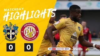 HIGHLIGHTS Sutton United vs Stevenage 040223 EFL2 [upl. by Gross429]