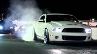 Shelby GT500 2013 vs Camaro z28 715hp [upl. by Halie]