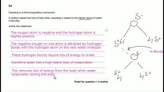 SNAB Biology ALevel Water questions [upl. by Hanan]