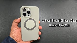 X  Level Liquid Silicone Magnetic Case for iPhone 15 Pro Max [upl. by Docile]