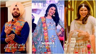 Gulabi Rang Nimrat Khaira Status  HD Full screen whatsapp status  Latest Punjabi Songs 2020 [upl. by Ezeerb]