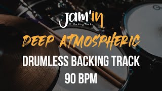 Deep Atmospheric Drumless Backing Track 90 BPM [upl. by Hanako]