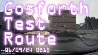 Gosforth Test Route 060924 [upl. by Odlanier]