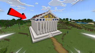 Come costruire un tempio greco su Minecraft  Minecraft Tutorial ITA [upl. by Rednas]