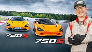 2023 McLaren 720S vs 2024 McLaren 750S  Worth the UPGRADE [upl. by Nolan645]