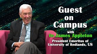 Guest On Campus Dr James Appleton President Emeritus University of Redlands [upl. by Fredel131]