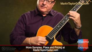 Fingerstyle Guitar with Martin Taylor Walking Bass Lines [upl. by Ardnahc624]