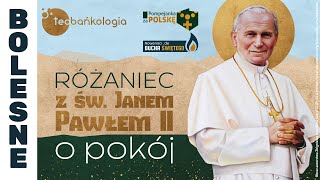 Różaniec Teobańkologia ze św Janem Pawłem II o pokój 1705 Piątek [upl. by Ztnarf]