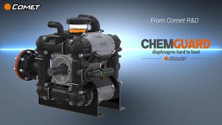 COMET  NEW CHEMGUARD DIAPHRAGM [upl. by Aerdnu]