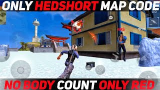 only headshot count no body count  craftland 1v1 map code  craftland new trending map code [upl. by Edmond]