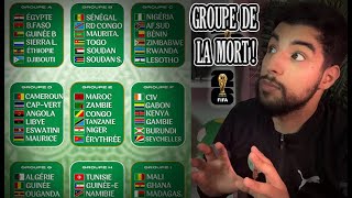 Quelles équipes Africaines ira à la Coupe du Monde 2026   Tirage au Sort Zone Afrique [upl. by Av829]