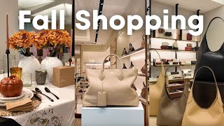 Fall Shopping at Coach Pottery Barn amp Bloomingdales  Handbags Perfume amp Home Decor [upl. by Aikkan]